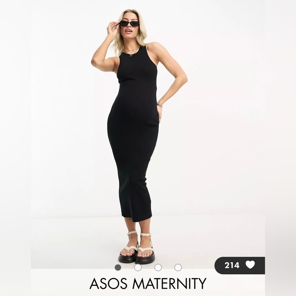 ASOS maternity knit dress